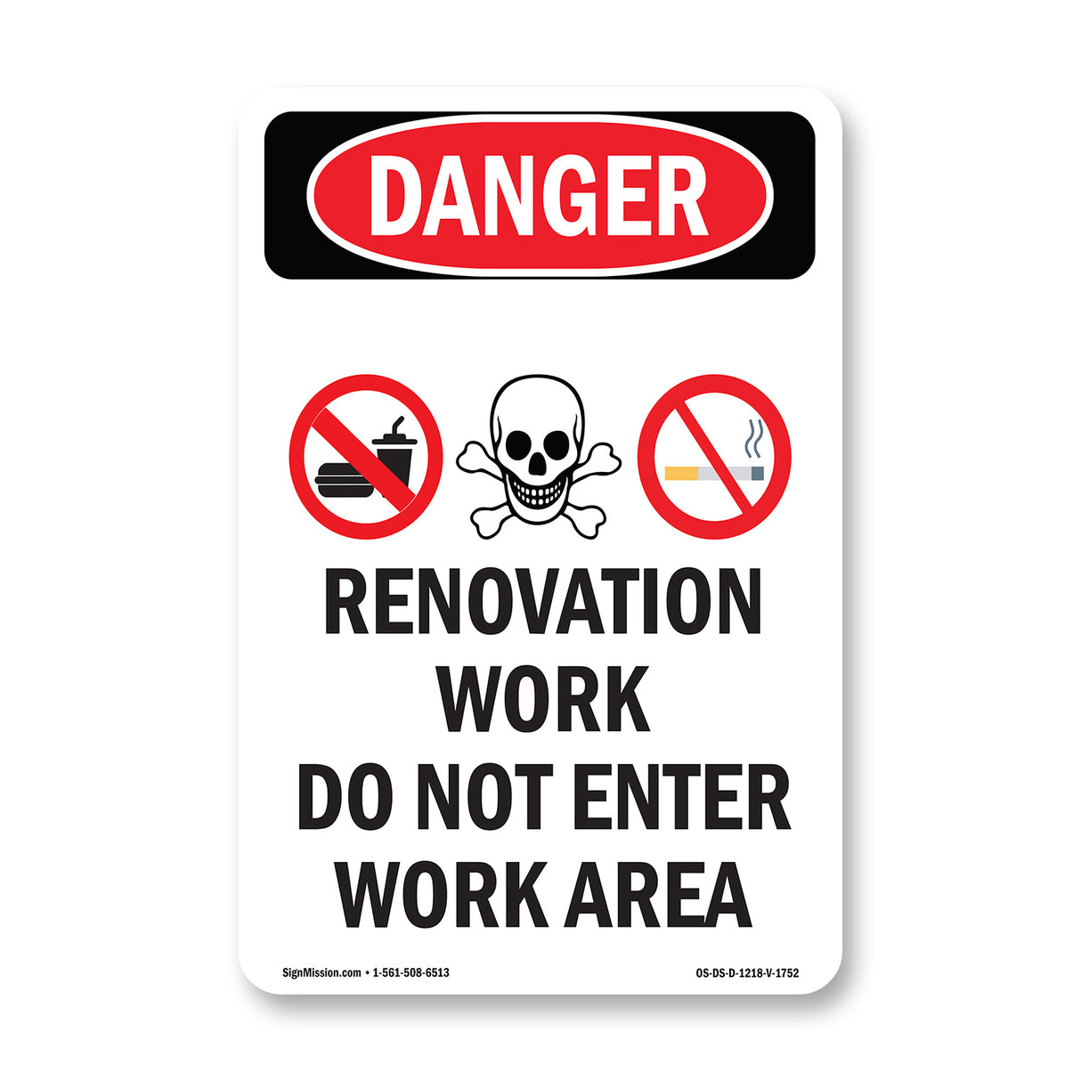 Renovation Work Do Not Enter Work Area
