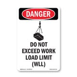 Do Not Exceed Work Load Limit Wll