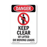 Keep Clear Of Lifted Or Moving Loads