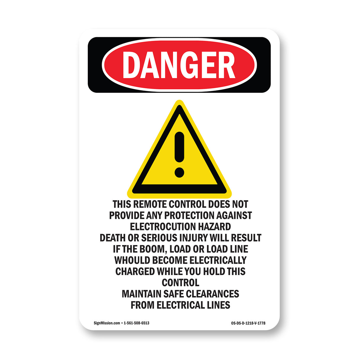 Remote Control Electrocution Hazard