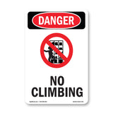 No Climbing