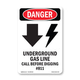 Underground Gas Line Call #811