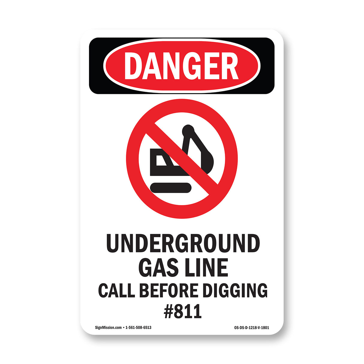 Underground Gas Line Call #811