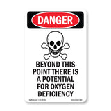 Oxygen Deficiency Beyond This Point