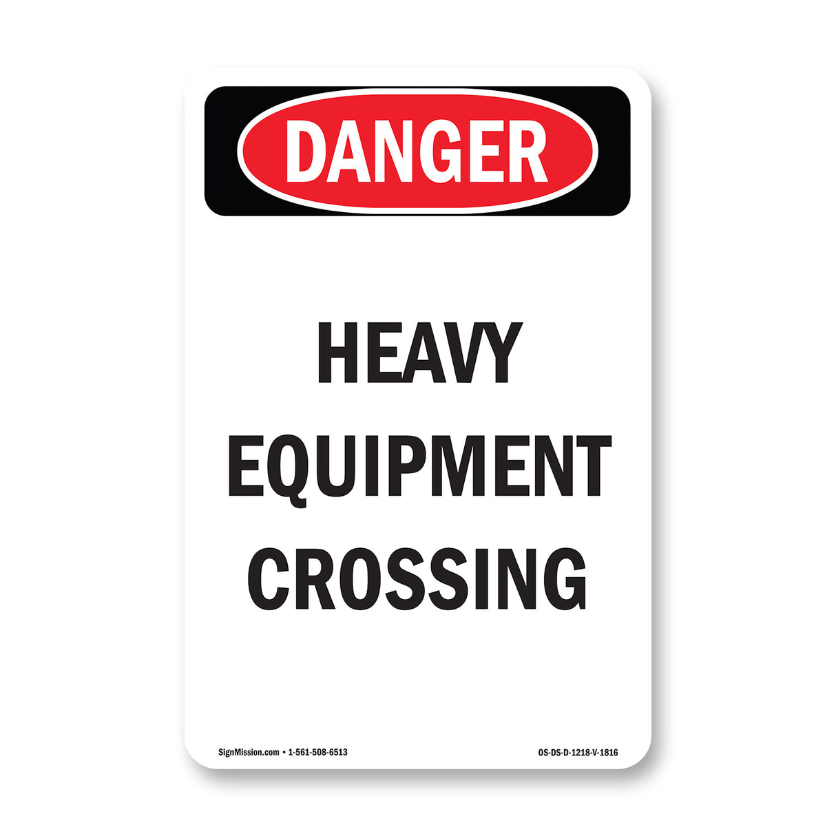 Heavy Equipment Crossing