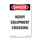 Heavy Equipment Crossing