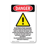 Electrocution Hazard Crane