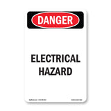 Portrait Electrical Hazard