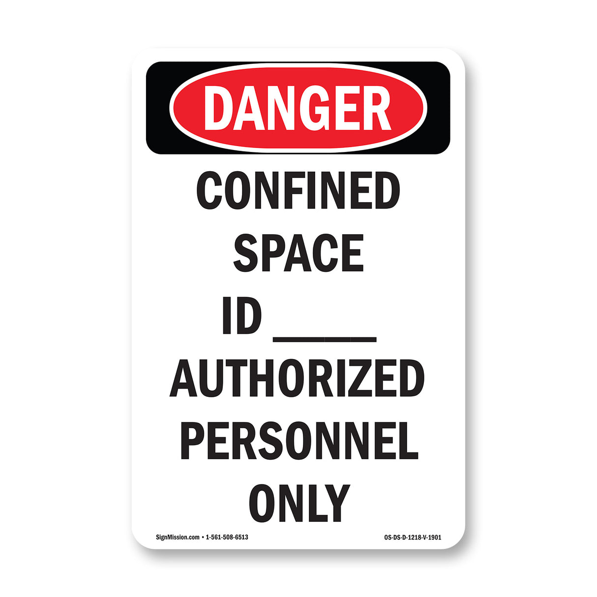Confined Space ID Authorized Personnel