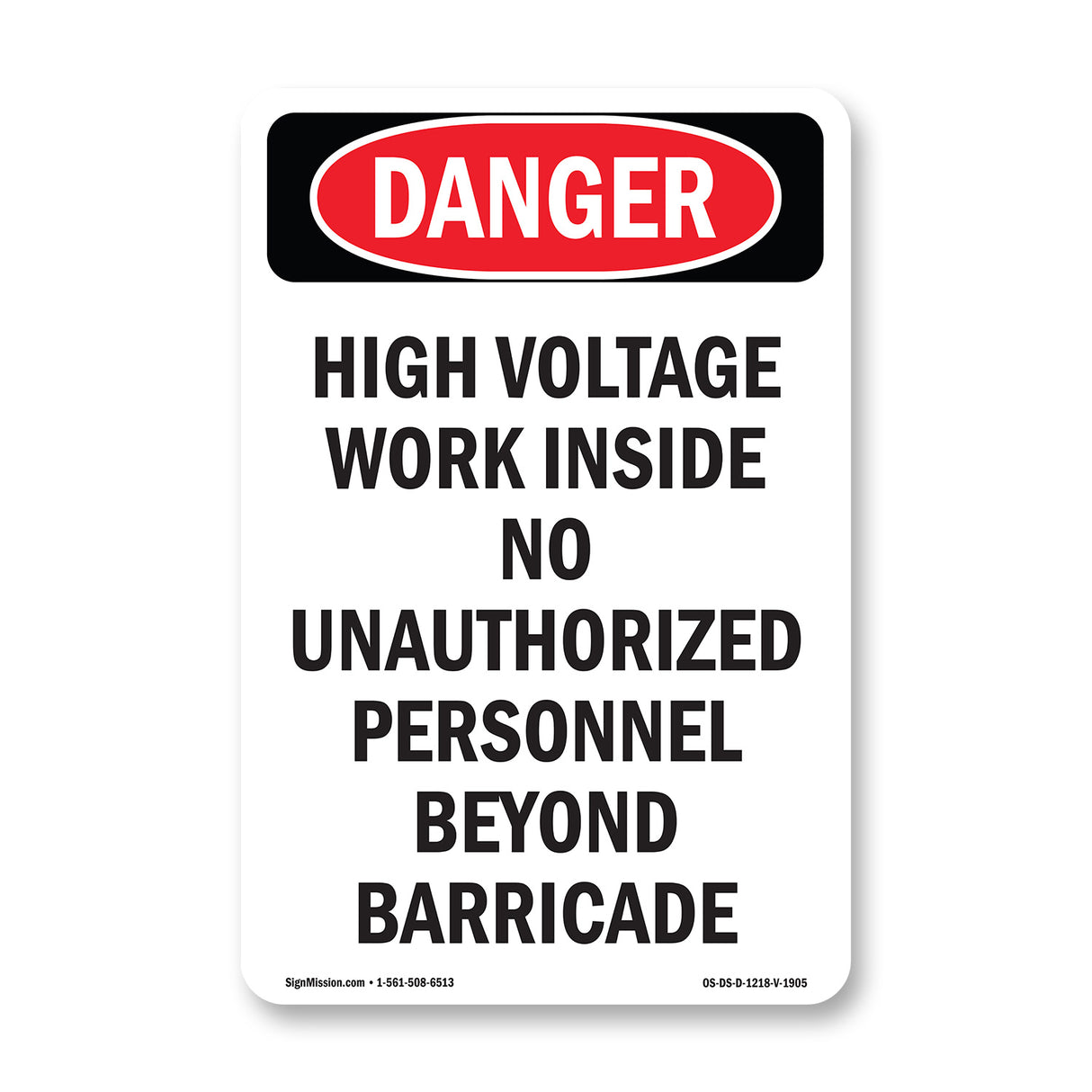 High Voltage Work Inside