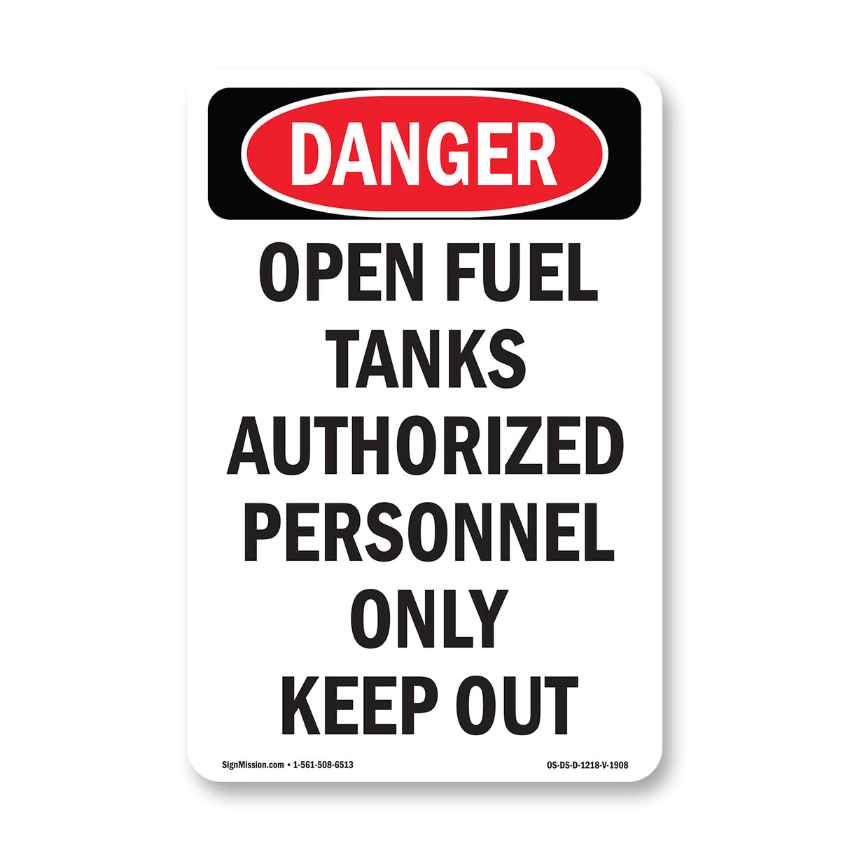Open Fuel Tanks Authorized Personnel