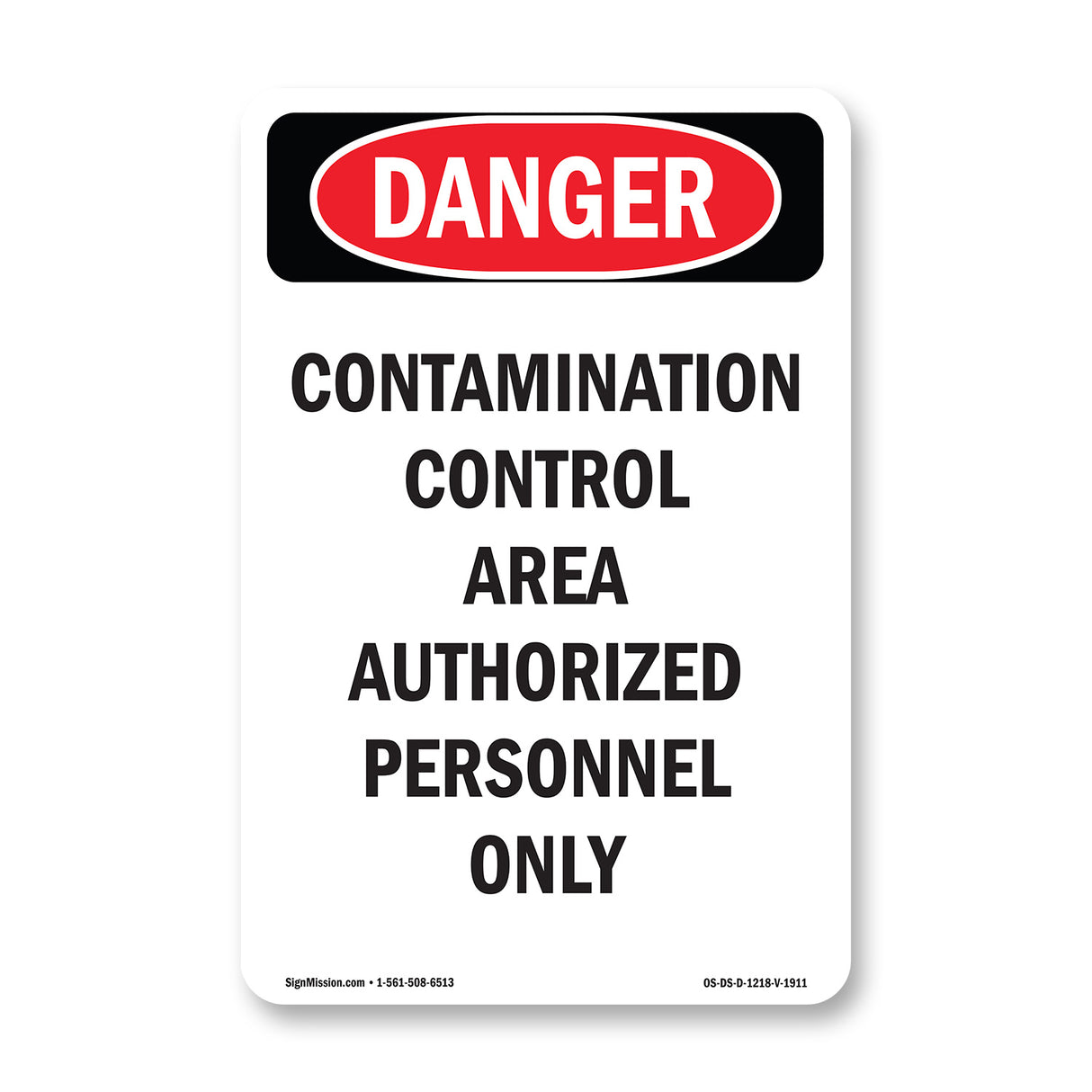 Contamination Control Area Authorized