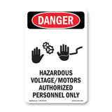 Hazardous VoltageMotors