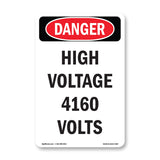 High Voltage 4160 Volts