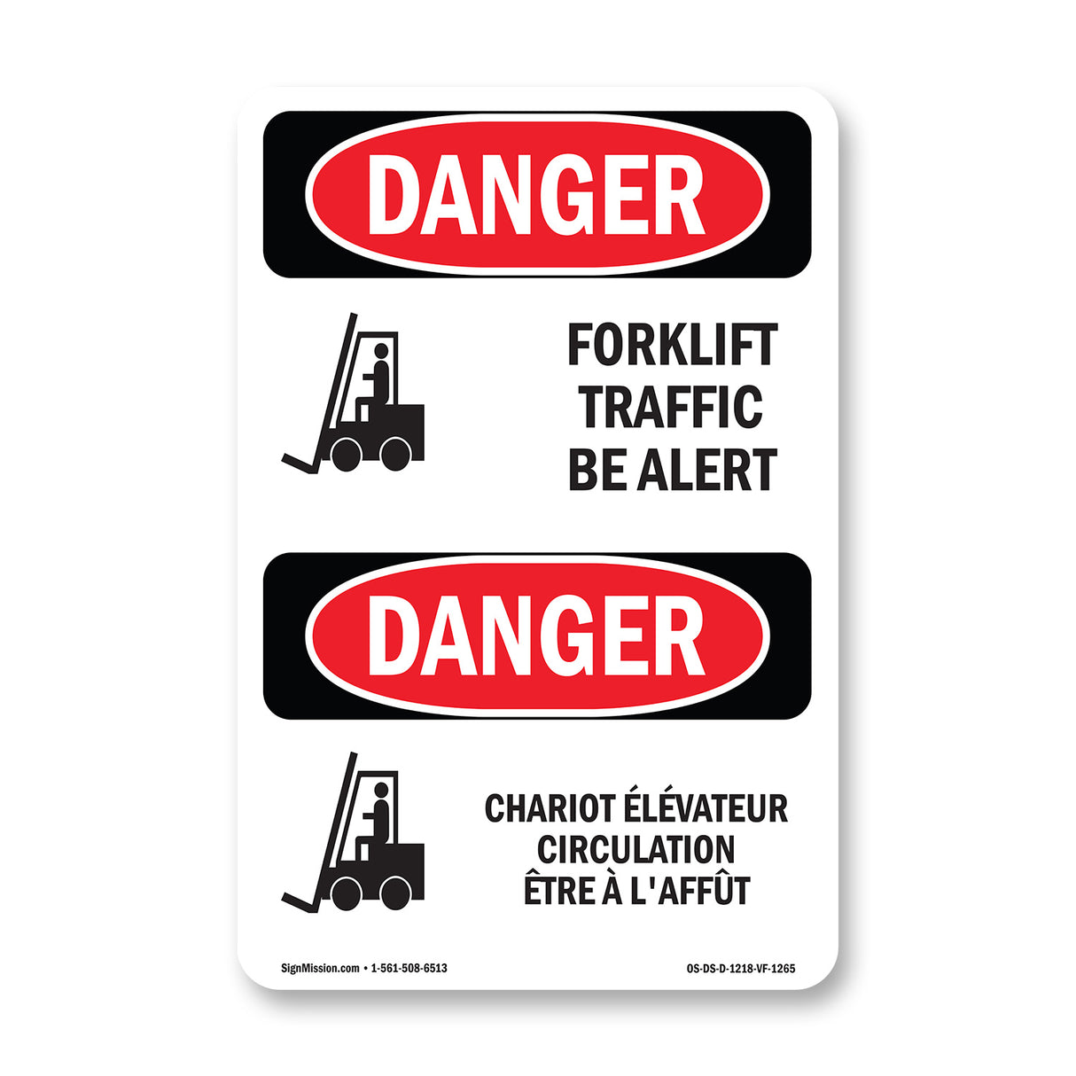 Forklift Traffic Be Alert