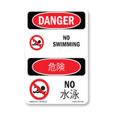 No Swimming