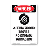 Chock Wheels Before Loading Or Unloading