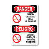 Battery Charging Area No Smoking