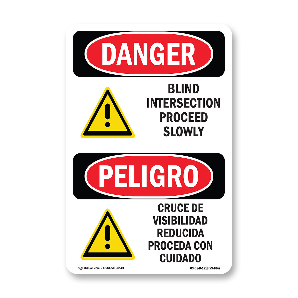 Blind Intersection Proceed Slowly