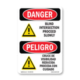 Blind Intersection Proceed Slowly