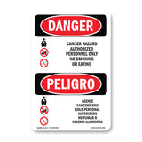 Cancer Hazard Authorized Personnel Only