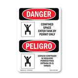 Confined Space Enter Tank By Permit Only