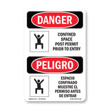 Confined Space Post Permit Prior To Entry