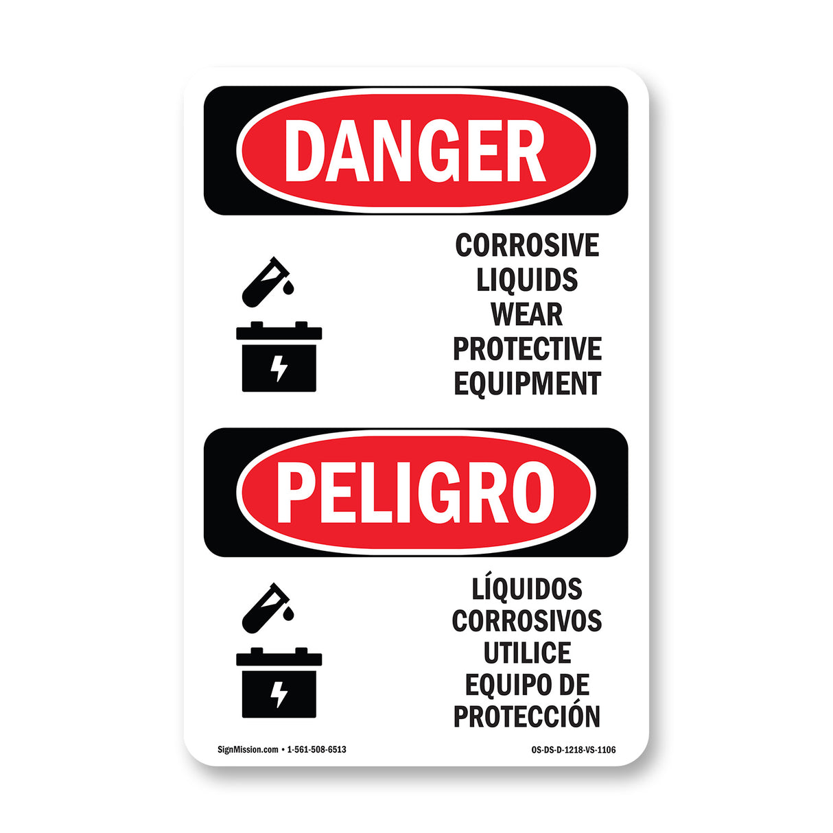 Corrosive Liquids Wear