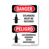 Cylinders Must Be Secured