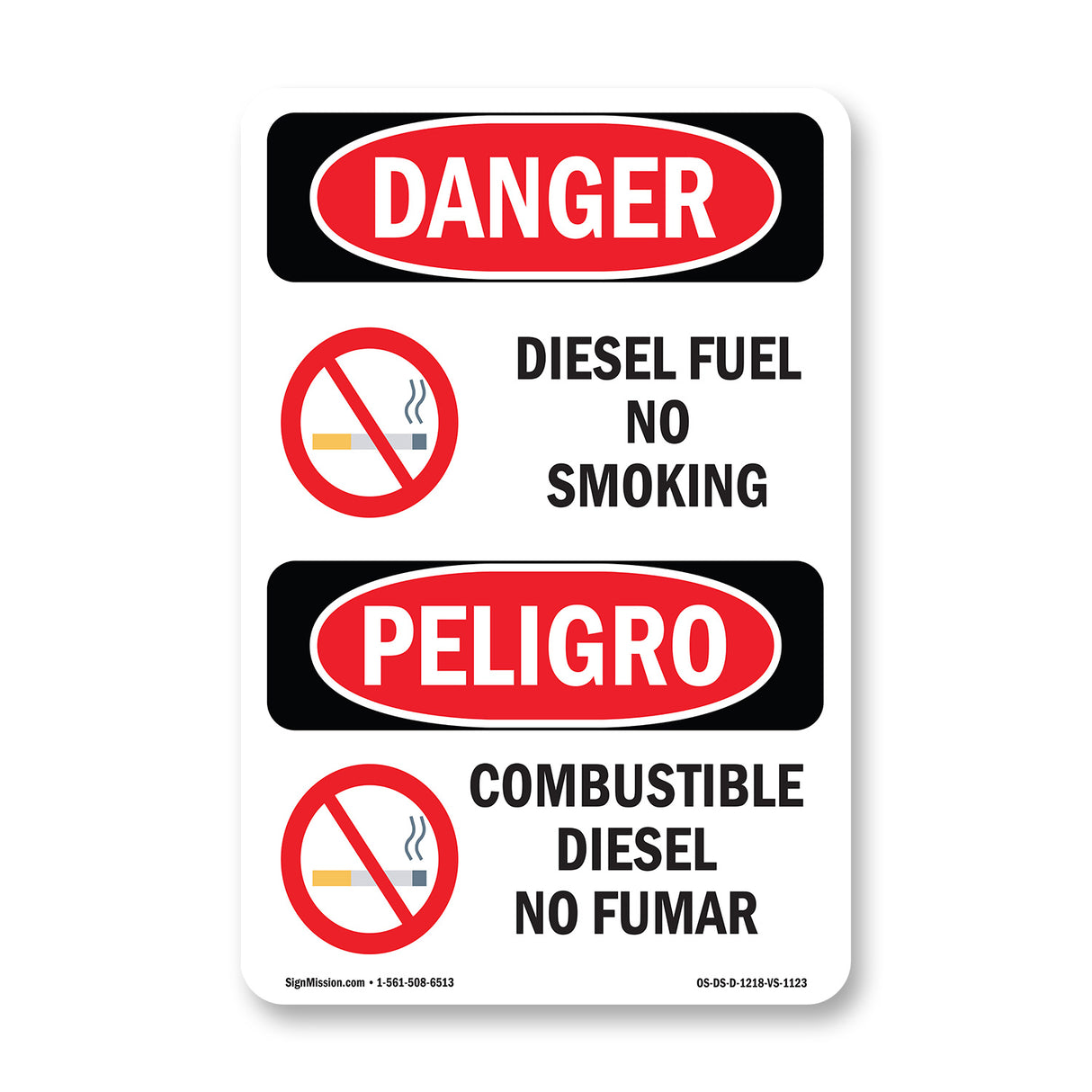 Diesel Fuel No Smoking