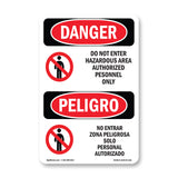 Do Not Enter Hazardous Area