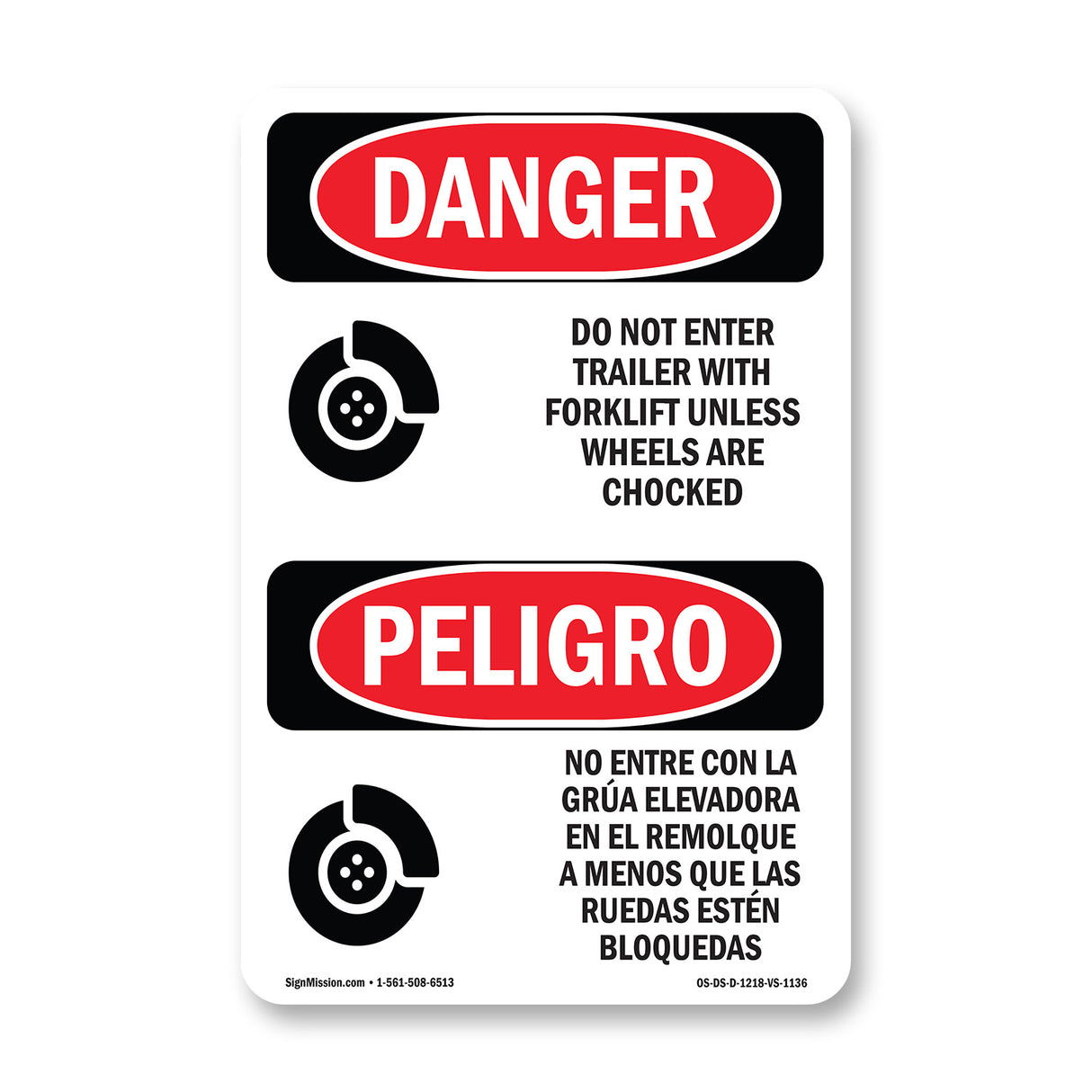 Do Not Enter Trailer With Forklift