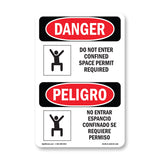 Do Not Enter Confined Space Permit Required