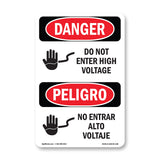 Do Not Enter High Voltage