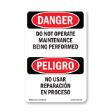 Do Not Operate Maintenance Being Performed