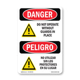 Do Not Operate Without Guards In Place