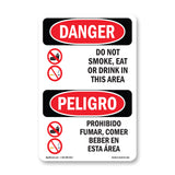 Do Not Smoke Eat Or Drink In This Area