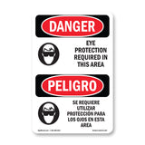 Eye Protection Required In This Area
