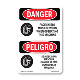 Face Shield Must Be Worn