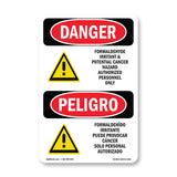 Formaldehyde Irritant Hazard