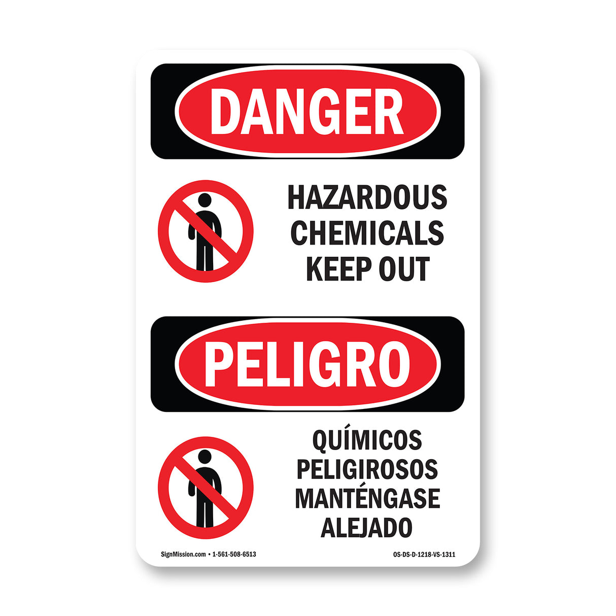 Hazardous Chemicals Keep Out