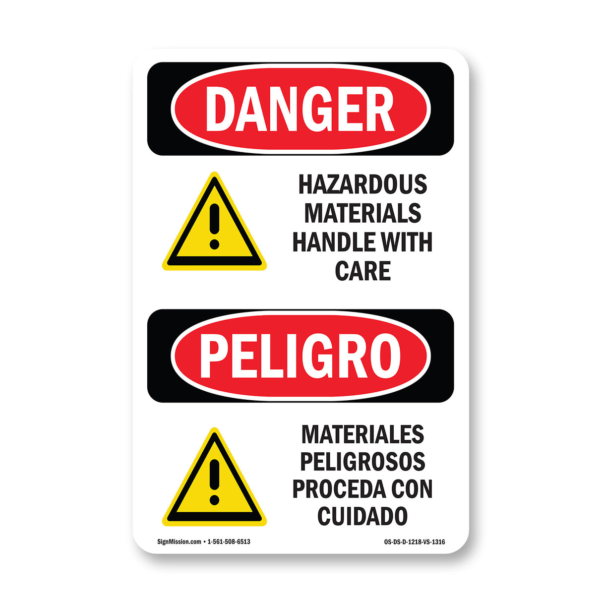 Hazardous Materials Handle With Care