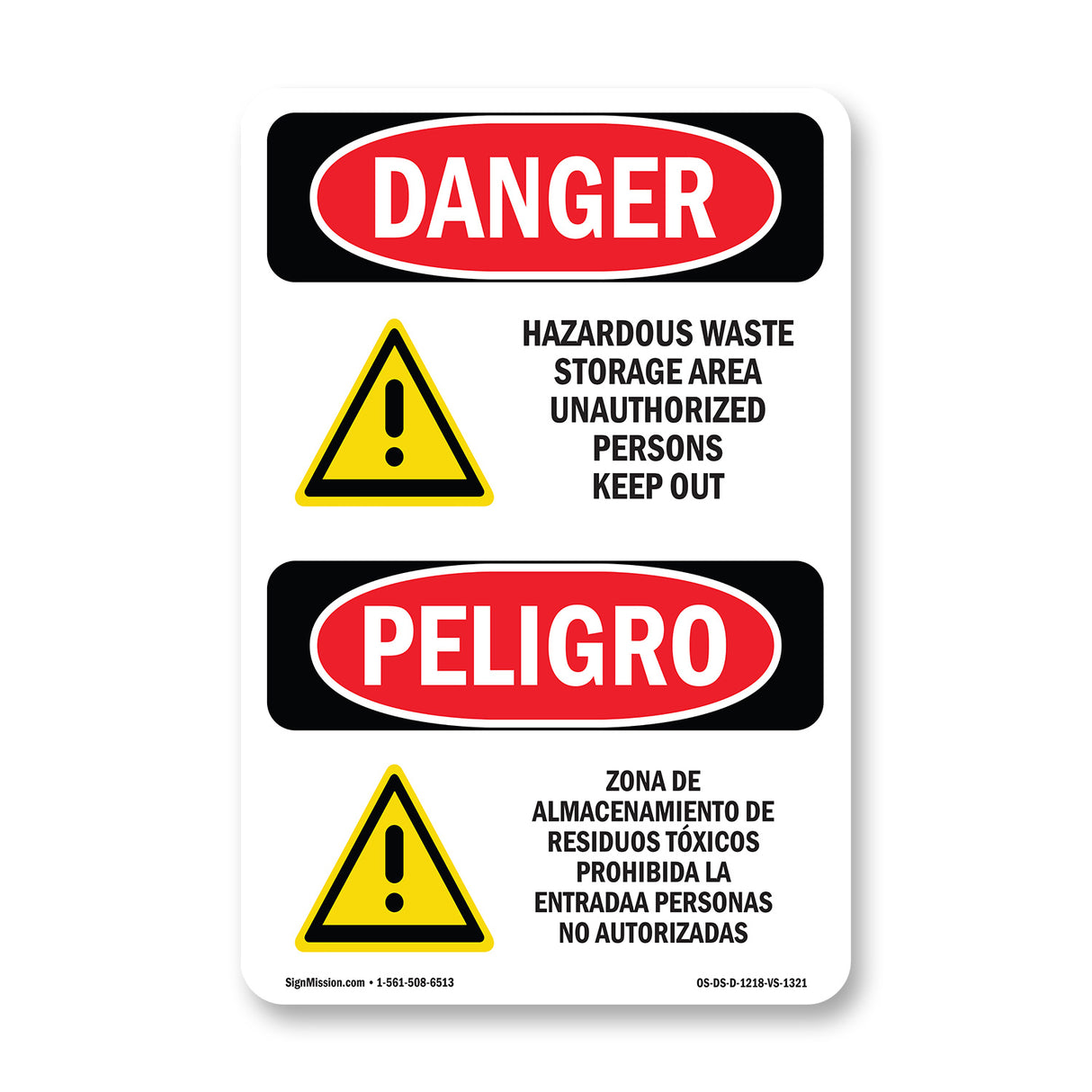 Hazardous Waste Storage Area
