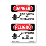 High Voltage No Trespassing