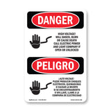 High Voltage Will Shock Burn Cause Death