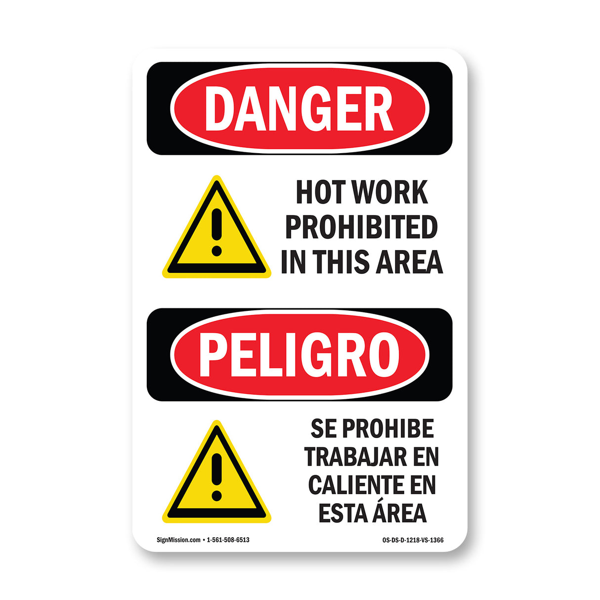 Hot Work Prohibited In This Area