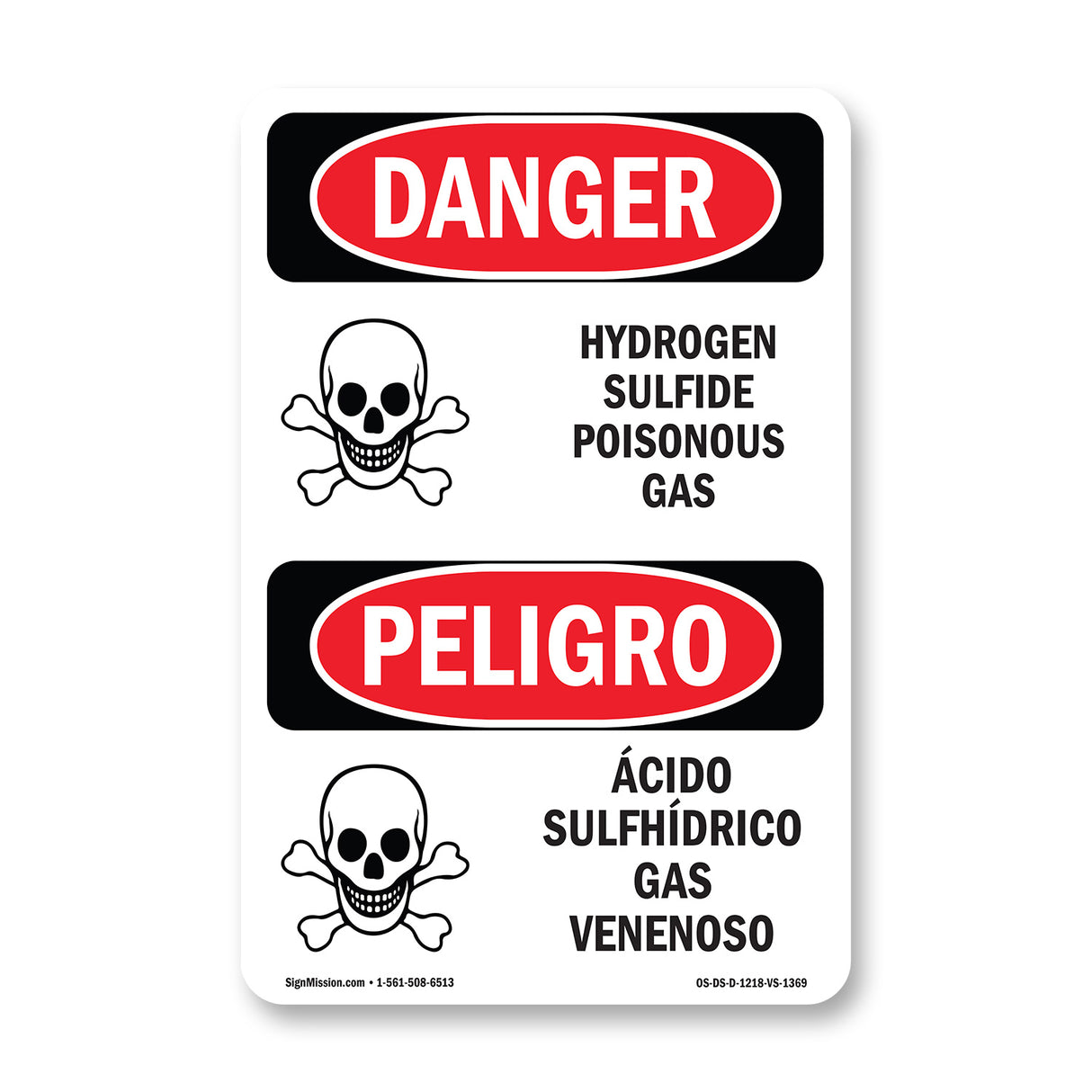 Hydrogen Sulfide Poisonous Gas