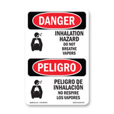 Inhalation Hazard Do Not Breathe Vapors