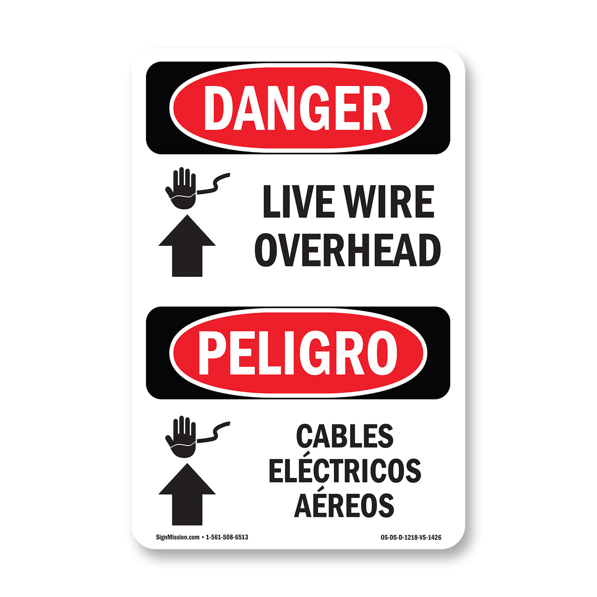 Live Wire Overhead