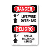Live Wire Overhead
